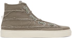 Undercoverism Gray Distressed Sneakers