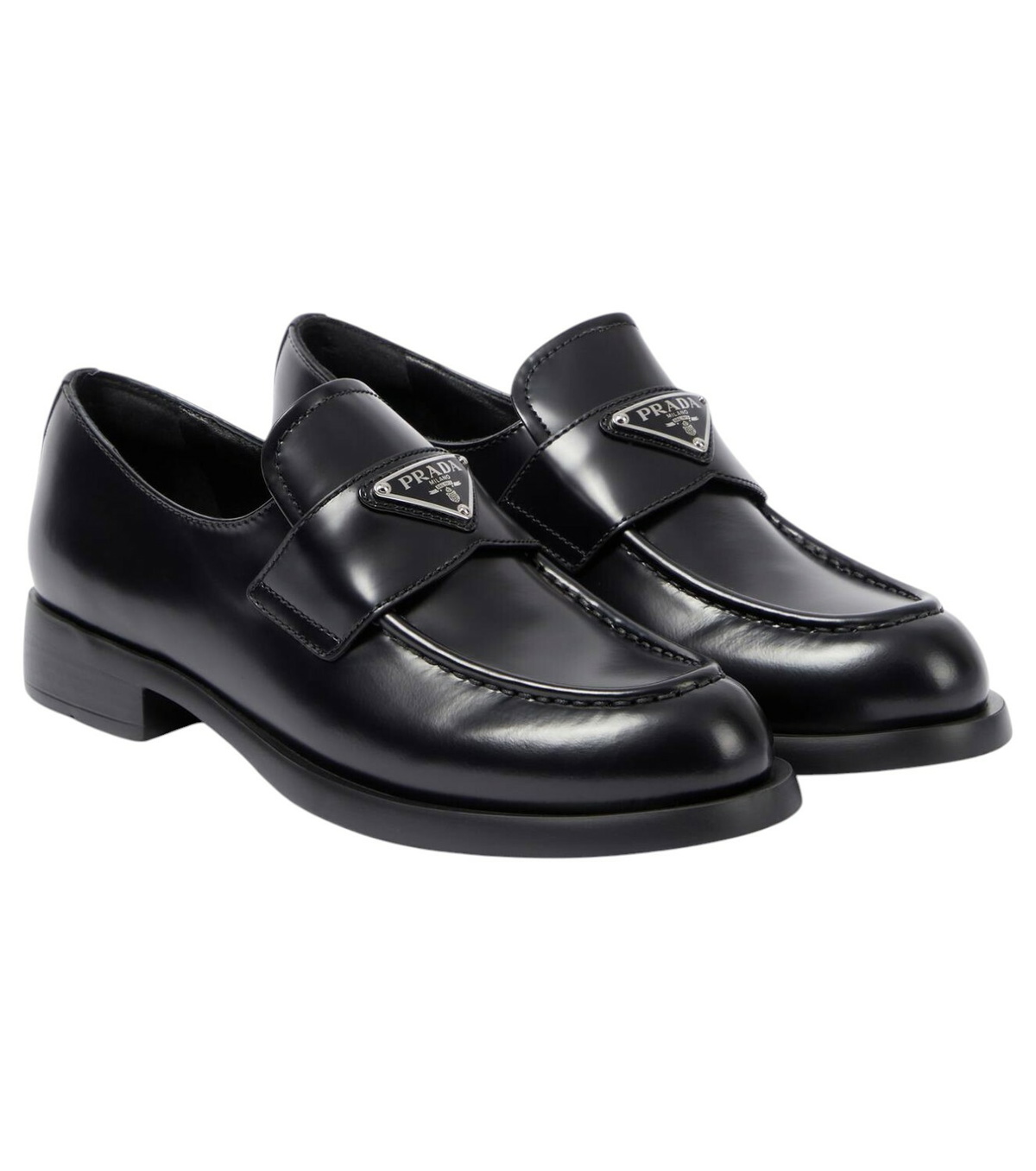 Prada Patent leather loafer pumps Prada Prada Patent leather loafer pumps Prada
