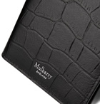 Mulberry - Croc-Effect Leather Bifold Cardholder - Black