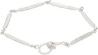 Youth Silver Bar Chain Bracelet