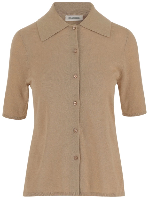 Photo: By Malene Birger Wool Blend Dicot Shirt