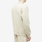Taikan Men's Plain Heavyweight Crew Sweat in Cream