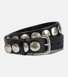 Golden Goose - Trinidad studded leather belt