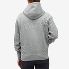 AMIRI Men's MA Shotgun Embroidered Logo Hoodie in Grey