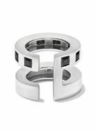 Tom Wood Arch Zirconia Double Cuff Earrings