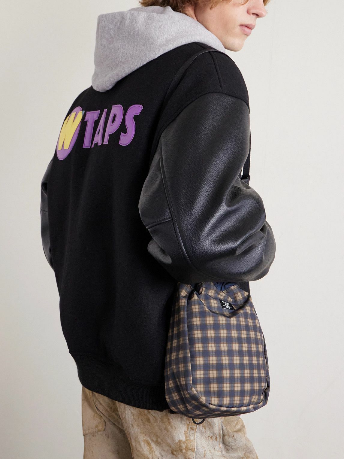 WTAPS - Checked Shell Messenger Bag WTAPS