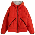 Gramicci Women's Down Puffer Coat in Burnt Red