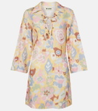 Rixo Lucien printed minidress