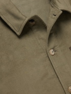 De Bonne Facture - Cotton-Moleskin Chore Jacket - Green