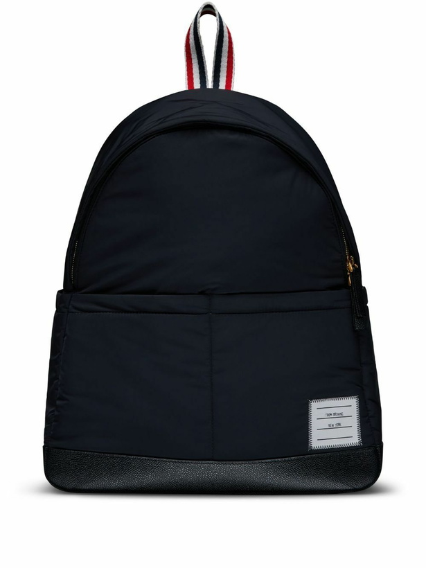 Photo: Thom Browne Logo-Patch Backpack