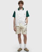 Parlez Jose Ss Shirt Deep Green Green/White - Mens - Shortsleeves