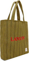 Lanvin Black & Yellow Future Edition Curb tote