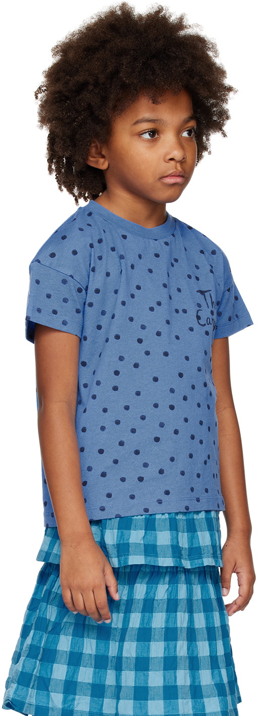 The Campamento Kids Blue Dots T-Shirt
