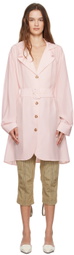 Caro Editions Pink Bonsai Minidress
