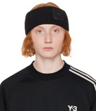 Y-3 Black Patch Headband