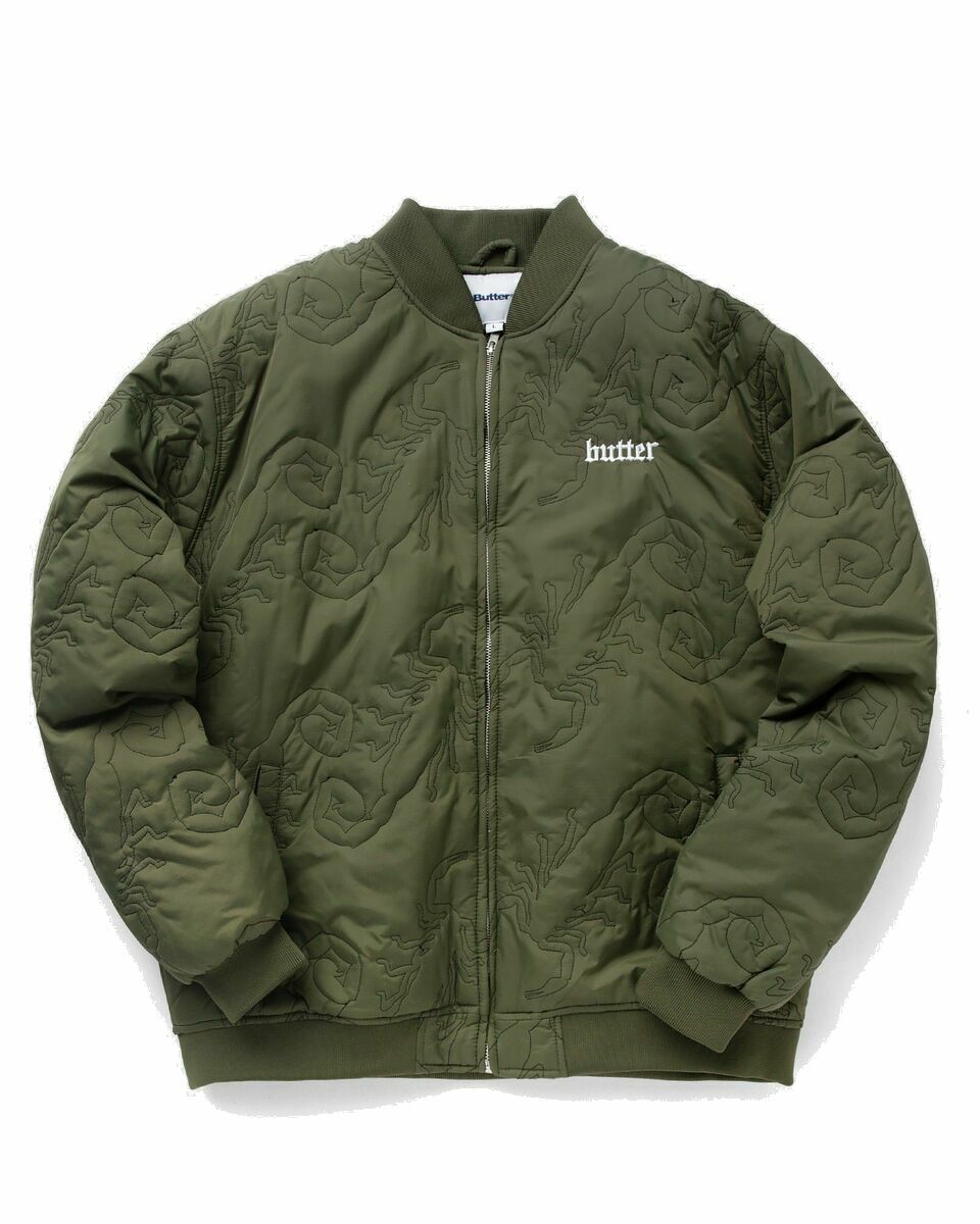 Butter Goods Terrain Corduroy Jacket Green - Mens - Half Zips/Windbreaker Butter  Goods