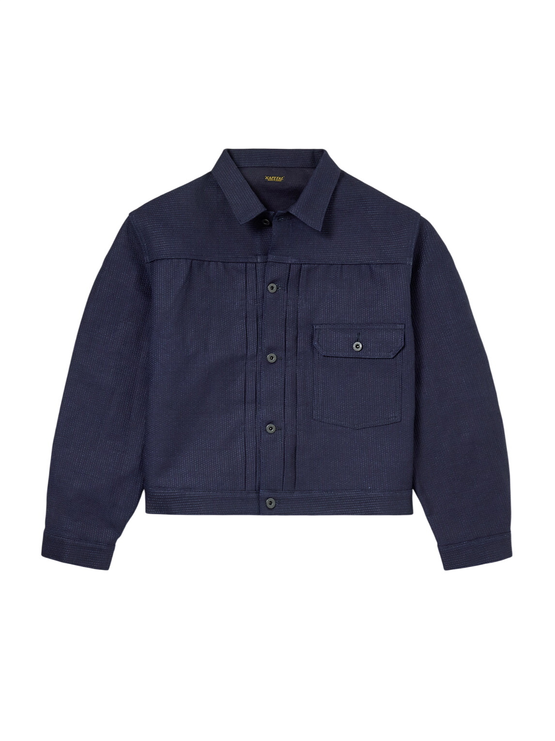KAPITAL - CPO Brushed Cotton-Fleece Shirt - Red KAPITAL