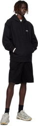 Stüssy Black Drawstring Shorts