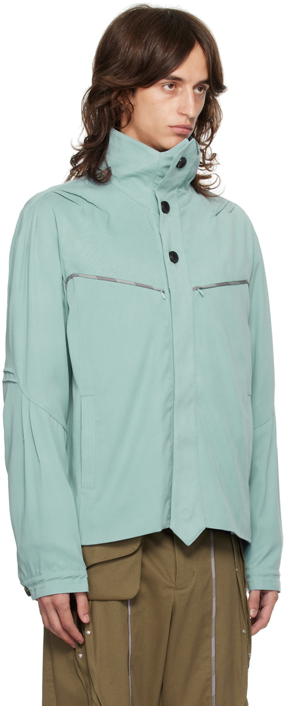 Kiko Kostadinov Blue Ohne K-Dart Jacket Kiko Kostadinov