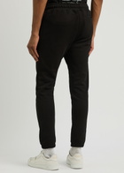 Club 1984 Essential Logo-embroidered Cotton Sweatpants Black