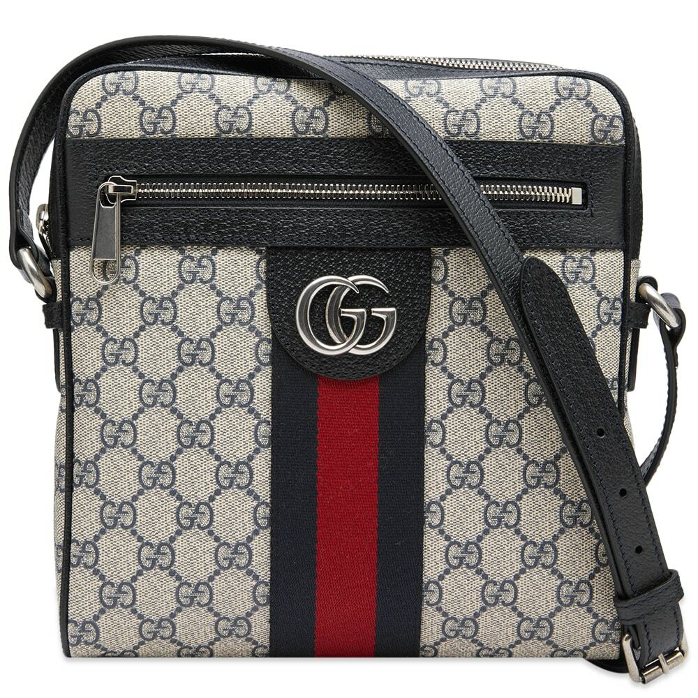 Gucci Men's Ophidia Cross Body Bag in Navy Gucci