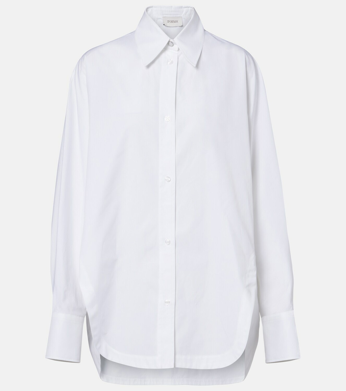 Sportmax Ovest oversized cotton poplin shirt