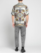 Just Cavalli Mens Shirt in Off white
