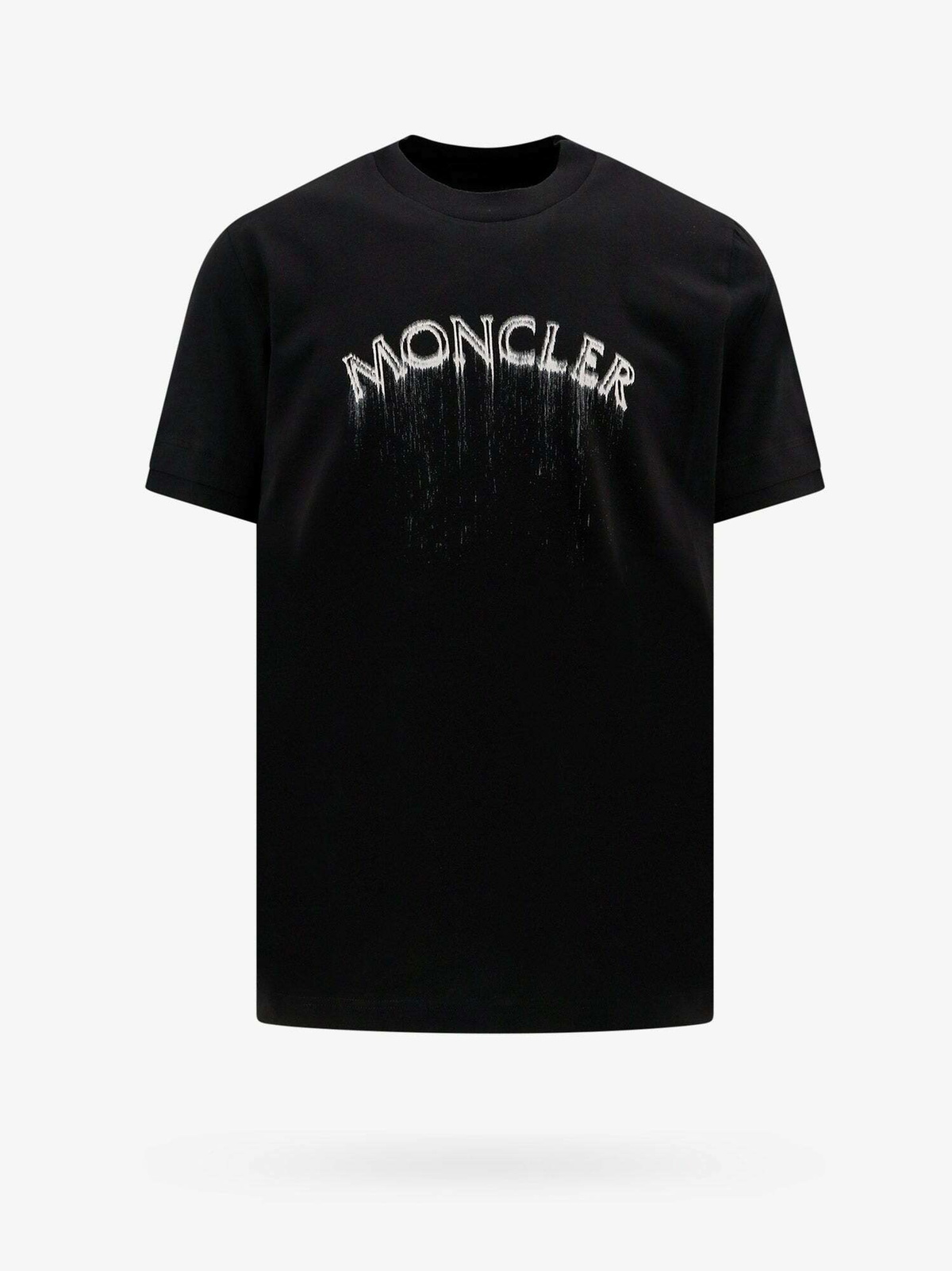 Moncler T Shirt Black Mens Moncler
