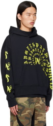 Palm Angels Black Vertigo Hoodie