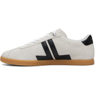 Lanvin Off-White & Black Glen 2.0 Leather Sneakers