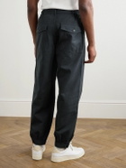 Visvim - Carrol Tapered Cotton-Twill Trousers - Blue