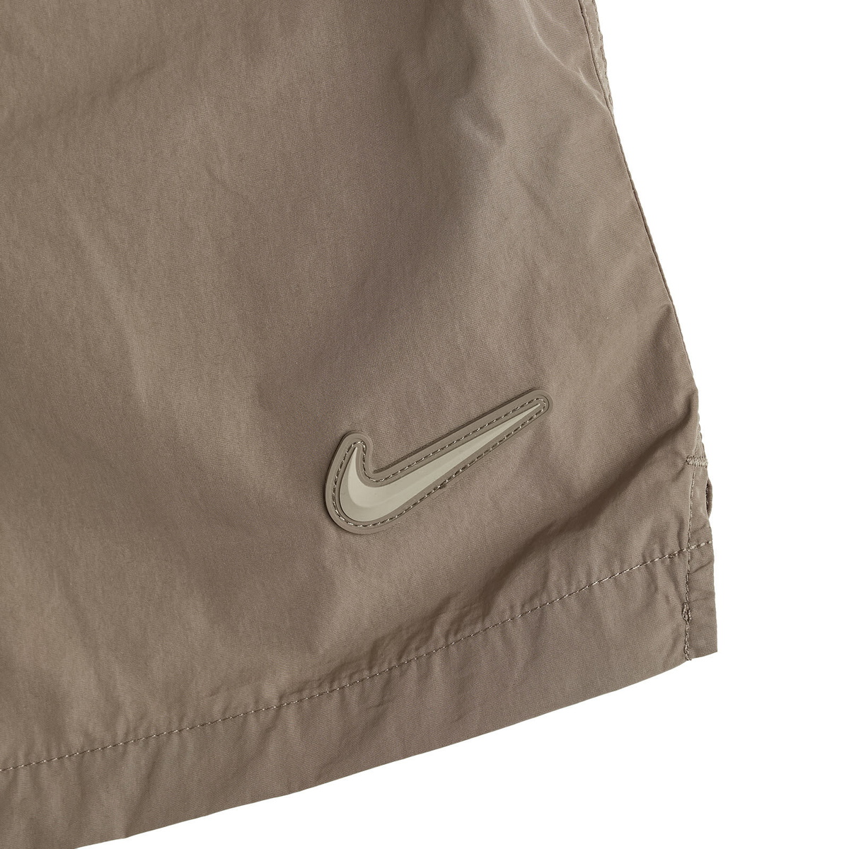 Nike Nocta Cardinal Stock Woven Short in Olive Grey/Moon Fossil Nike