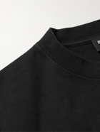 Balenciaga - The Simpsons Oversized Printed Cotton-Blend Jersey T-Shirt - Black