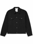 Acne Studios - Cotton-Blend Twill Overshirt - Black