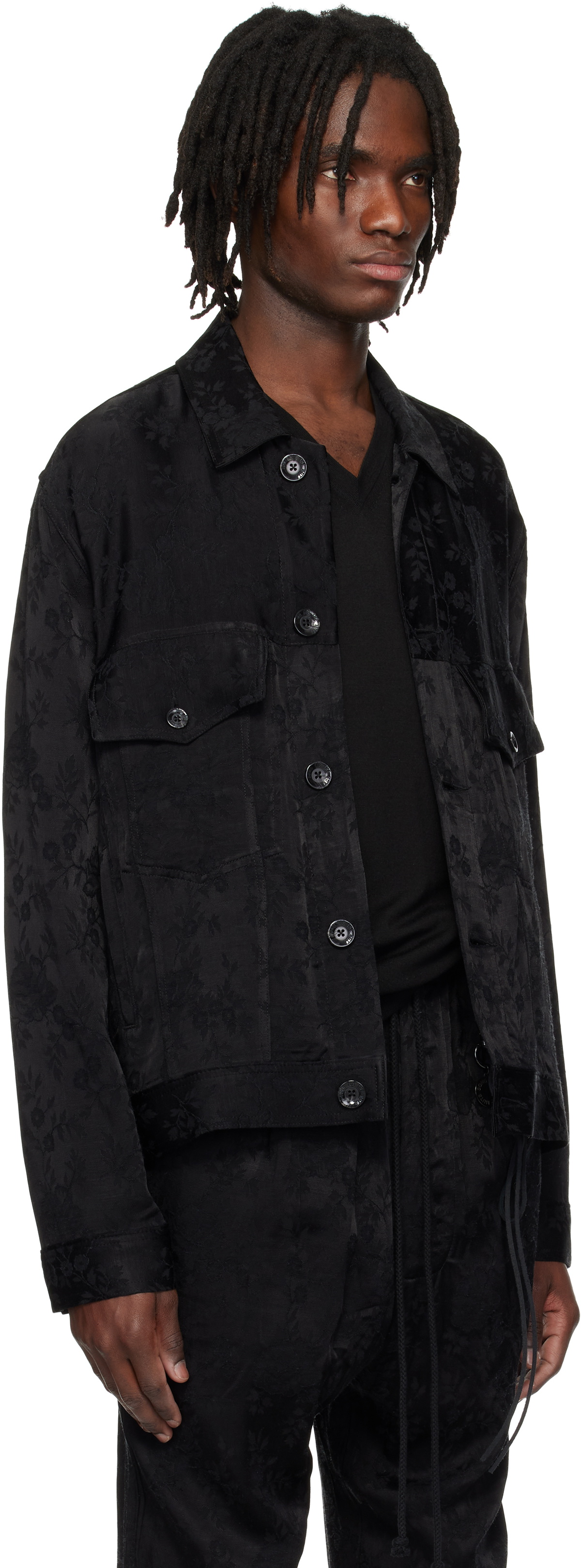 Song for the Mute Black Worker Jacket Song for the Mute