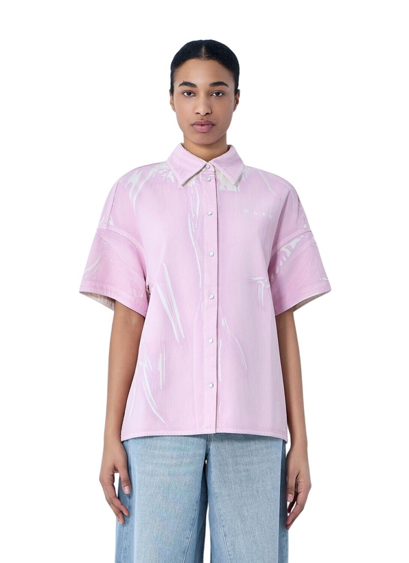 Photo: Marni Cotton Poplin Button-Down Shirt