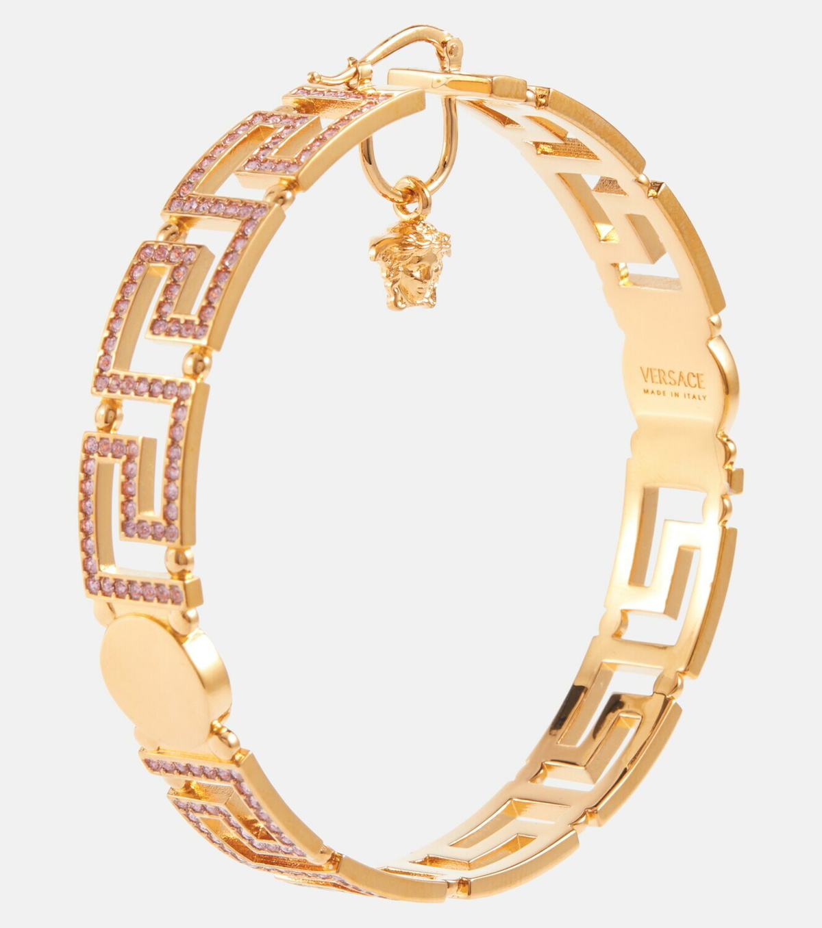 【関税＆送料込み】Versace Crystal The Jellyfish Hoop Earri Versace Crystal The Jellyfish Hoop Earrings Accessories In