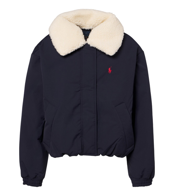 Photo: Polo Ralph Lauren Teddy-trimmed technical down jacket
