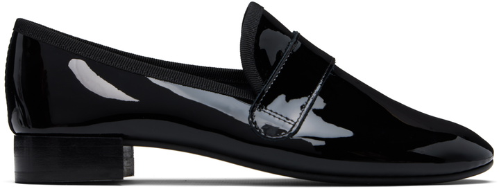 Photo: Repetto Black Michael Rubber Sole Loafers