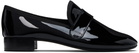 Repetto Black Michael Rubber Sole Loafers