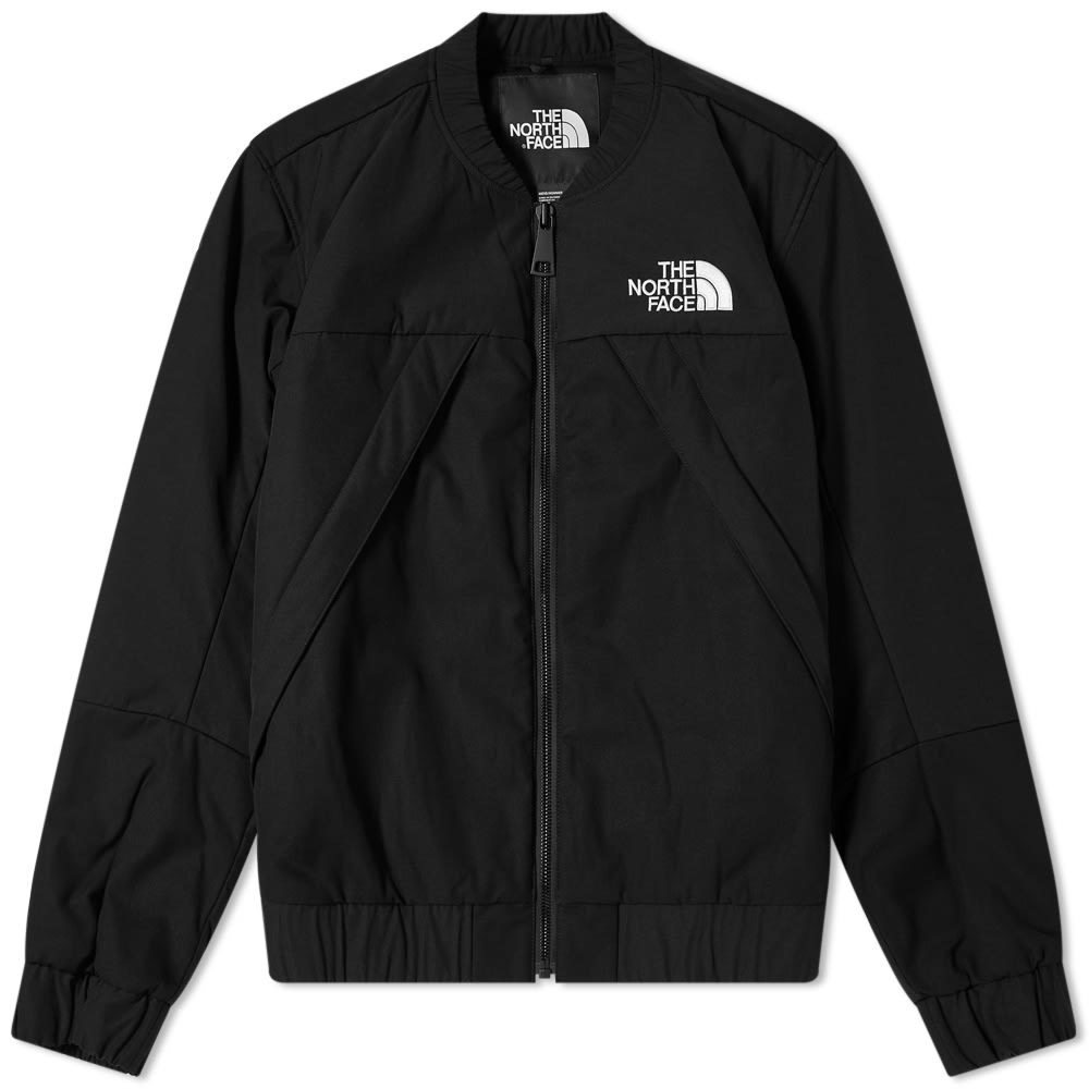 NEW North Face Womens Black Series Engineered-Knit Graphic