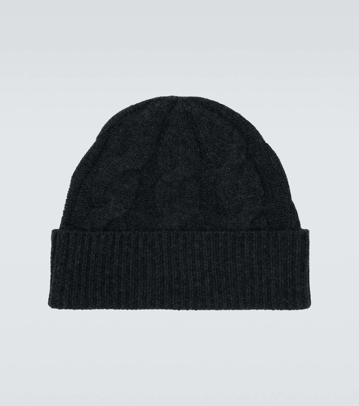 Le Kasha Cable-knit cashmere beanie