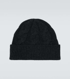 Le Kasha Cable-knit cashmere beanie