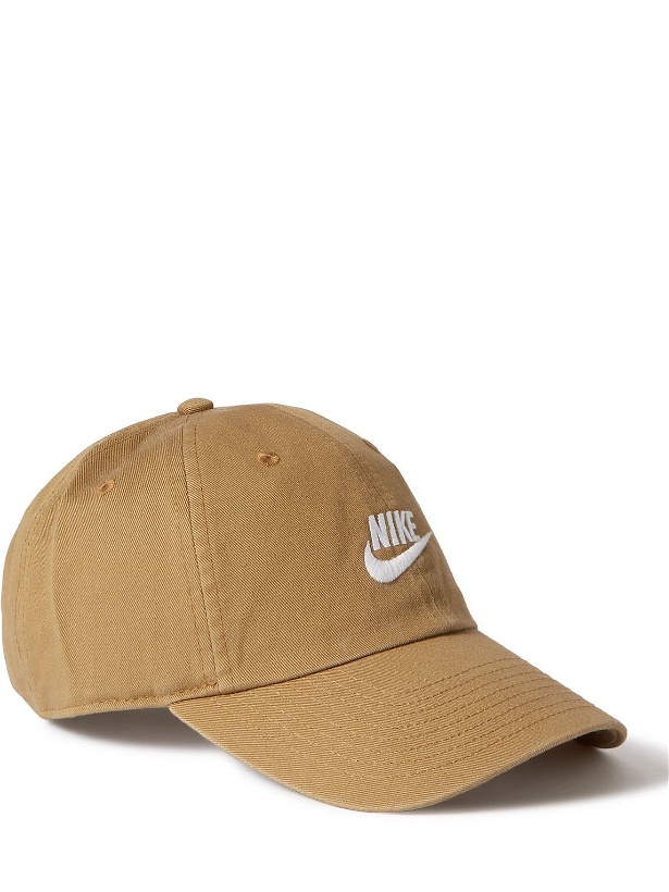 Photo: Nike - Sportswear Heritage86 Futura Logo-Embroidered Cotton-Twill Baseball Cap