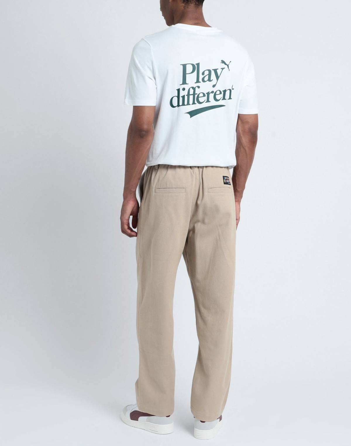 Puma Graphics Puma Legacy Tee Mens T-shirt in White