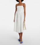 Faithfull Tulla broderie anglaise midi dress
