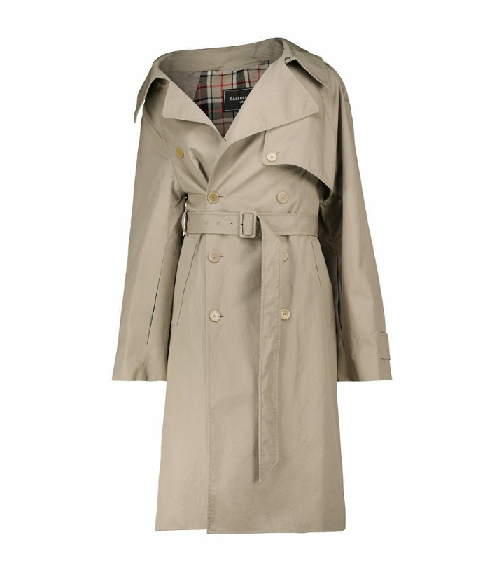 Photo: Balenciaga - Asymmetric trench coat