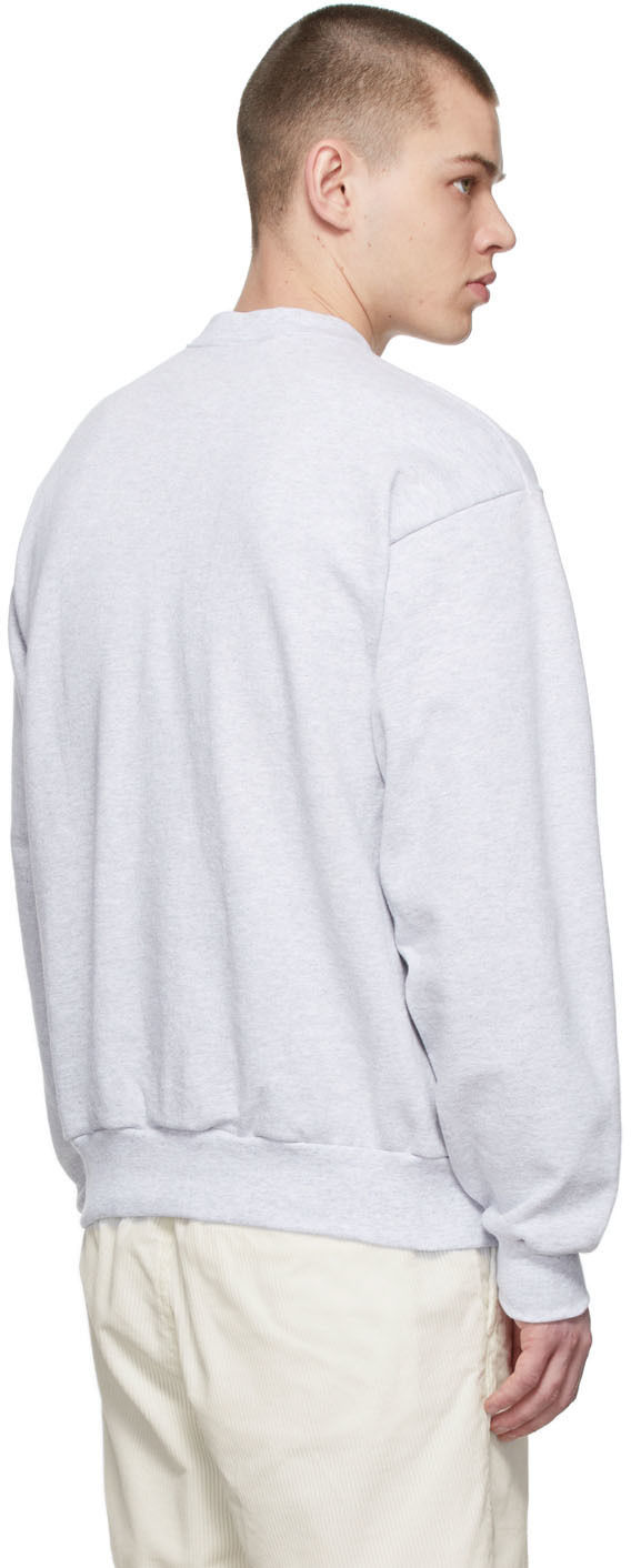 Sporty & Rich Grey Ivy 'Wellness' Sweatshirt Sporty & Rich