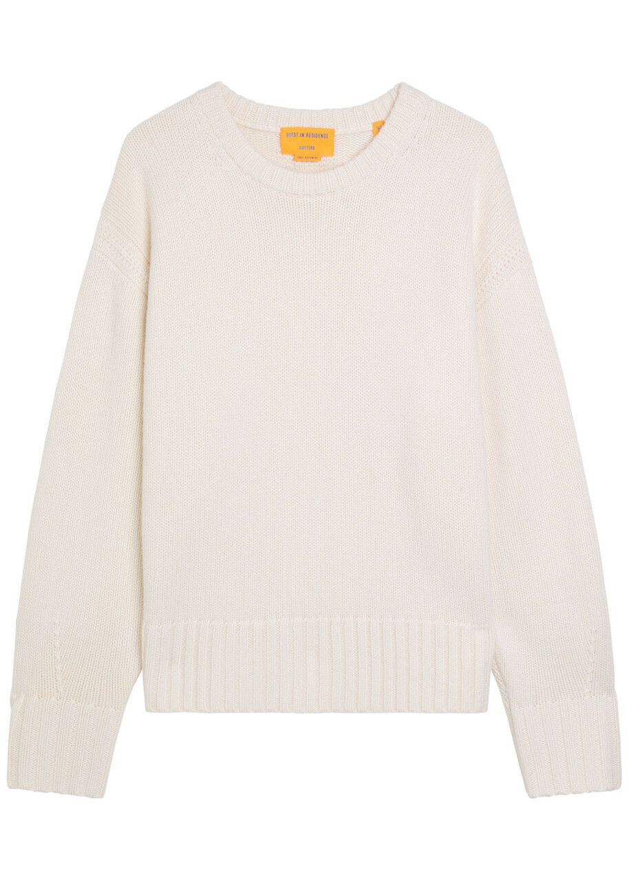 Guest In Residence Cozy Cashmere Jumper Cream