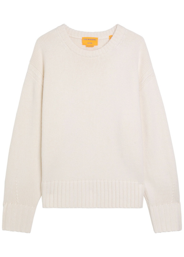Photo: Guest In Residence Cozy Cashmere Jumper Cream